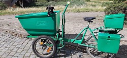 French garbage Trike bike